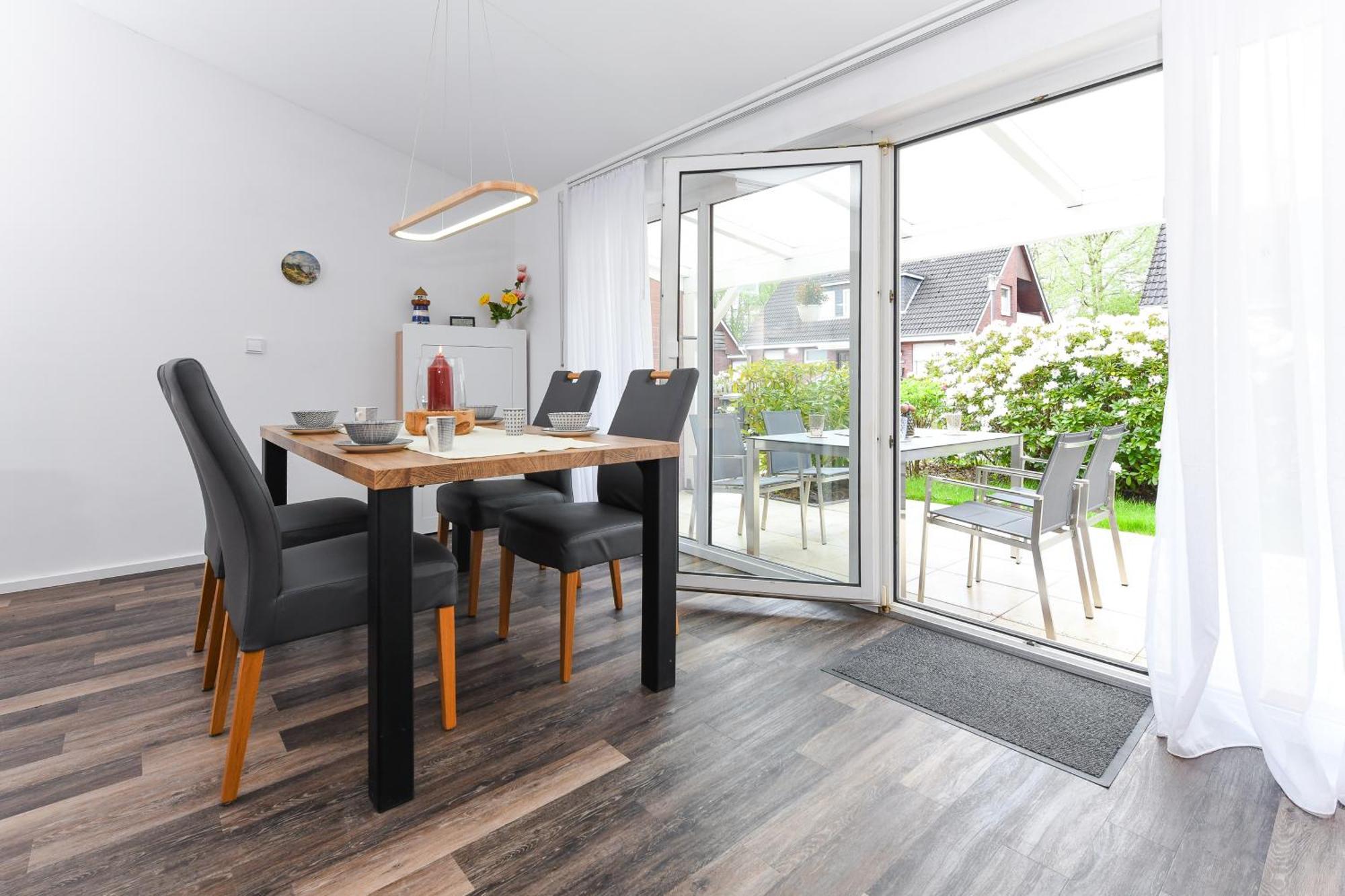 Ferienhaus Krosse Krabbe Bensersiel Bagian luar foto
