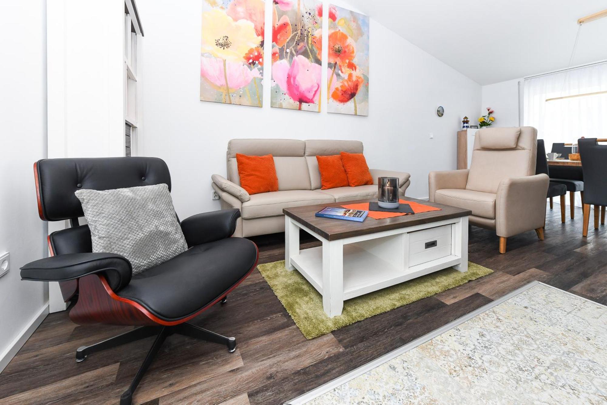 Ferienhaus Krosse Krabbe Bensersiel Bagian luar foto