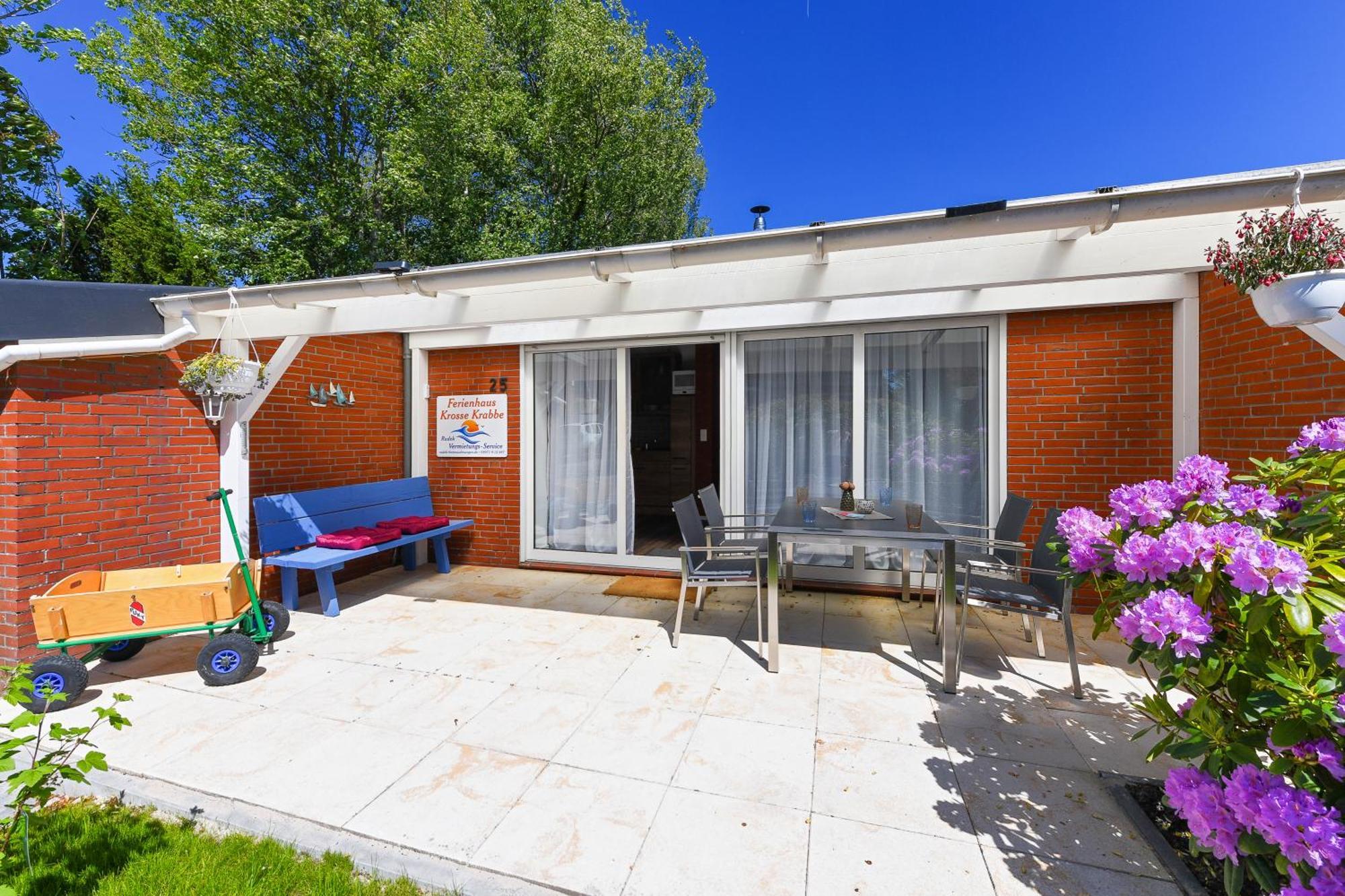 Ferienhaus Krosse Krabbe Bensersiel Bagian luar foto